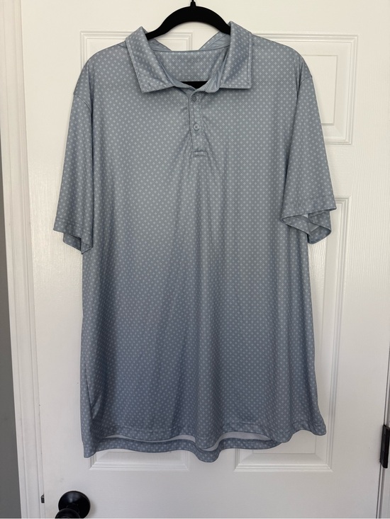Swannies Golf Other - Swannies Men's Light Blue Short Sleeve Polo Shirt- size 3x